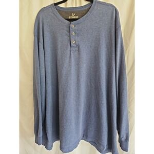 Outdoor Life 3XL Long Sleeve‎ Henley T-shirt Heavyweight
